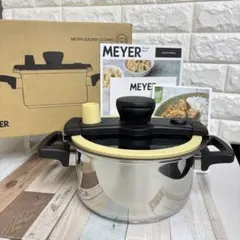 MEYER クッキング鍋 3L ラズベリー レシピ付 マイヤー クイッカークッキング ブラック 18cm 2.5L – MEYER