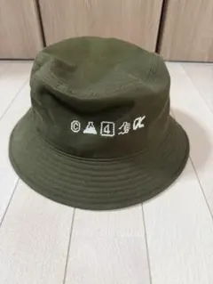CA4LA docomoコラボ　バケットハット　オリーブグリーン