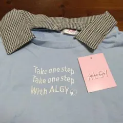 新品　ALGY 襟付き　スウェット　トレーナー　M　155～165サイズ