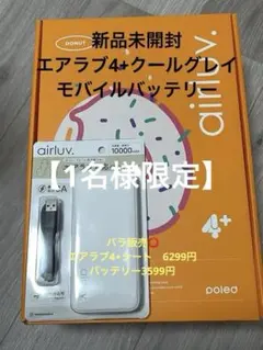 poled airluv エアラブ 4+ (cg)モバイルバッテリー付のサムネイル