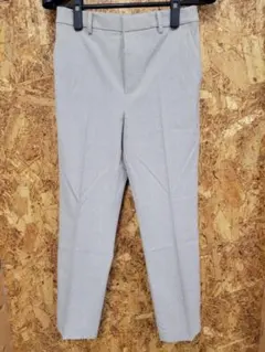 UNIQLO EZYアンクルパンツ チェック・2WAYストレッチ