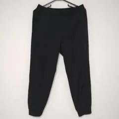 k*₊様 ユニクロ ウルトラストレッチアクティブジョガーパンツ 丈長め 黒スウェ