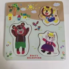 木製動物パズル 知育玩具