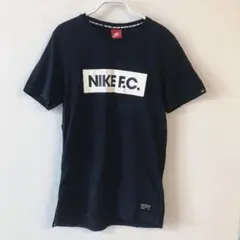 ナイキ Tシャツ　M ブラック 黒 NIKE F.C. サッカー