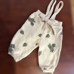 organic zoo ボトムスサスペンダーパンツ 6-12m オーガニックズー