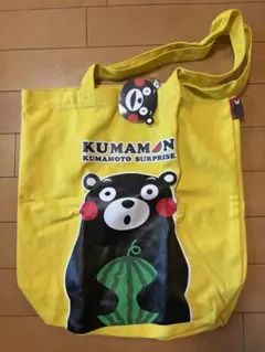くまモン トートバッグ スイカ柄 まちありのサムネイル