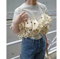 美品crinkle crinkle crinkle dot frill camiのサムネイル