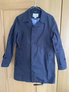 ほぼ未使用✨　ナナミカ　ステンカラーコート　ネイビー　ゴアテックス ナナミカのゴアテックス ステンカラーコートを1ヶ月、着てみたら
