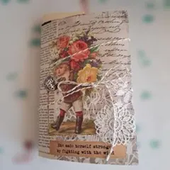 no,130…ハンドメイドジャンクジャーナル₊✼̥୭*