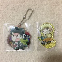 鬼滅の刃 ぴたでふぉめ 善逸 アクリルキーホルダー アクキー