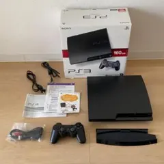 PS3 美品 CECH-3000A 純正スタンド 外箱付★付属品全揃