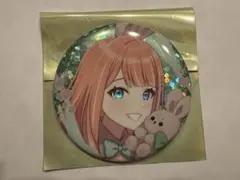 学園アイドルマスター 学マス Rabbit 特典 紫雲清夏 ホログラム缶バッジ