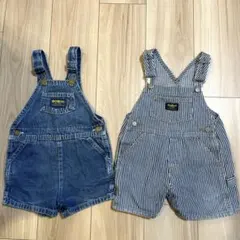 オシュコシュ　オーバーオール　ビンテージデニム