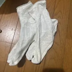 レース足袋 ホワイト