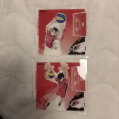 ハイキュー　アクスタセット　黒尾鉄朗　孤爪研磨