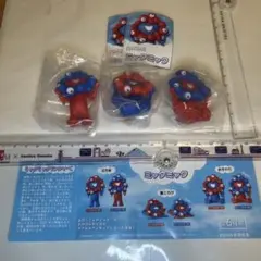 ガチャのEXPO2025ミャクミャクカプセルフィギュア3種セットです。