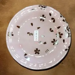 値下げ❗【新品・美品】AYAKO KOSHINO ピンク 花柄皿 ２枚セット ①