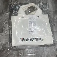 XSFrancfranc ホワイト トートバッグ