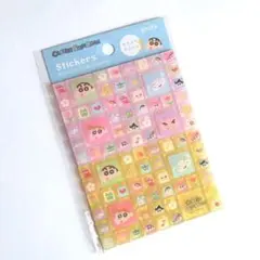 クレヨンしんちゃん タイルシール キラキラ ラメ 立体 シール帳