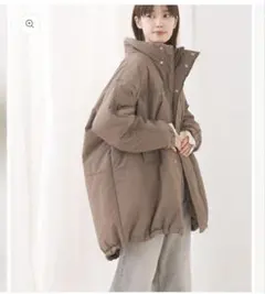 OMNES 撥水加工エナイロンモンスターオーバージャケット　モカ