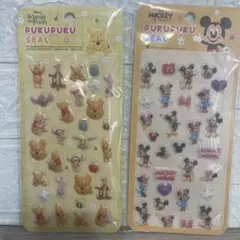 ぷくぷくシール ディズニー　セット