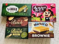 韓国お菓子　まとめ売り　binch マーケットOブラウニーなどのサムネイル
