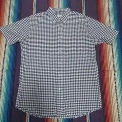 UNIQLO ギンガムチェックシャツ ボタンダウン L