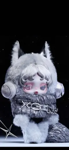 し*ん様 SKULLPANDA ぬいぐるみペンダント (日本限定)