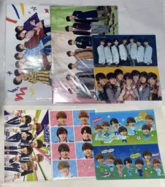 なにわ男子 集合 クリアファイル セット