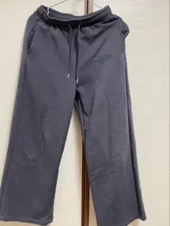 ダークグレー スウェットパンツ ジョガー