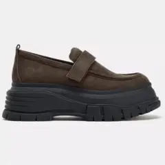 【みかん】ザラ zara プラットフォームローファー 37サイズ みかん様専用】ザラ zara プラットフォームローファー 37サイズ