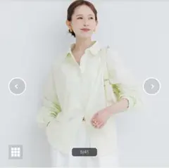 コカ coca オックスドルマンボリュームスリーブシャツ