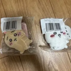 ちいかわだらけくじ E賞 全身ぬいぐるみバッジ 2種セット