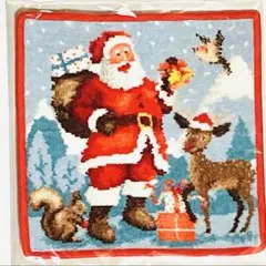 新品未使用品　FEILERフェイラーのタオルハンカチ クリスマス柄です☆