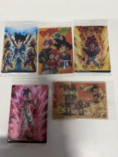 ドラゴンボール　カード 5枚セット　イタジャガ