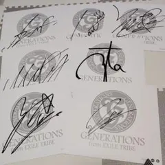 2025年最新】generations サインの人気アイテム - メルカリ