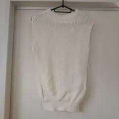 ハイネックベスト ニット
