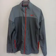 Nike DRI-FIT ジャケット Lサイズ グレー/オレンジ