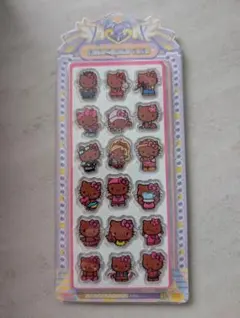 アクリルシール 日焼けキティ