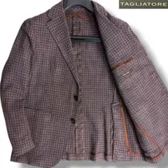 2026年最新】TAGLIATORE 柄：チェック メンズ テーラードジャケットの