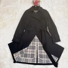 バーバリーロンドン トレンチコート 2way フード付き ノバチェック 黒 38 楽天市場】良品☆BURBERRY LONDON バーバリーロンドン ロゴ