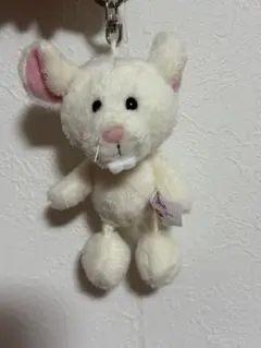 ネズミのぬいぐるみ ホワイト