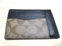 コーチ COACH シグネチャー パスケース コインケース 小物入れ