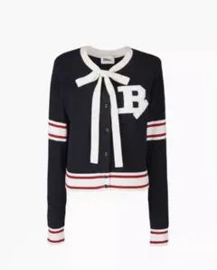 BIBIY B. CLUB TIE CARDIGAN