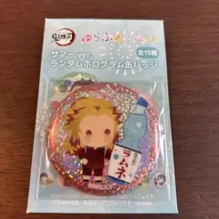 鬼滅の刃 ゆらふわシリーズ サマーver. ホログラム缶バッジ 時透無一郎