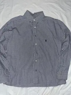 70s POLO 長袖チェックシャツ