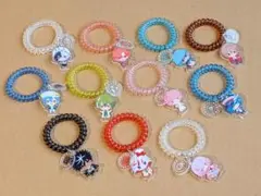 フラガリアメモリーズ チャーム付き スプリングゴム セット