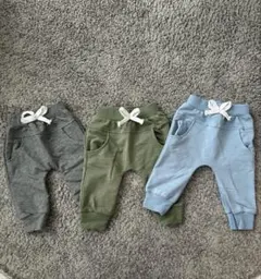 SHINE ベビー パンツ60cm 可愛いカラー3点セット☆未使用