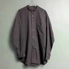 상태좋음 +J スタンドカラーシャツ ブラック L