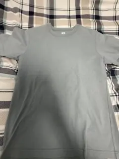 UNIQLO U クルーネック半袖Tシャツ　 ブルーMサイズ